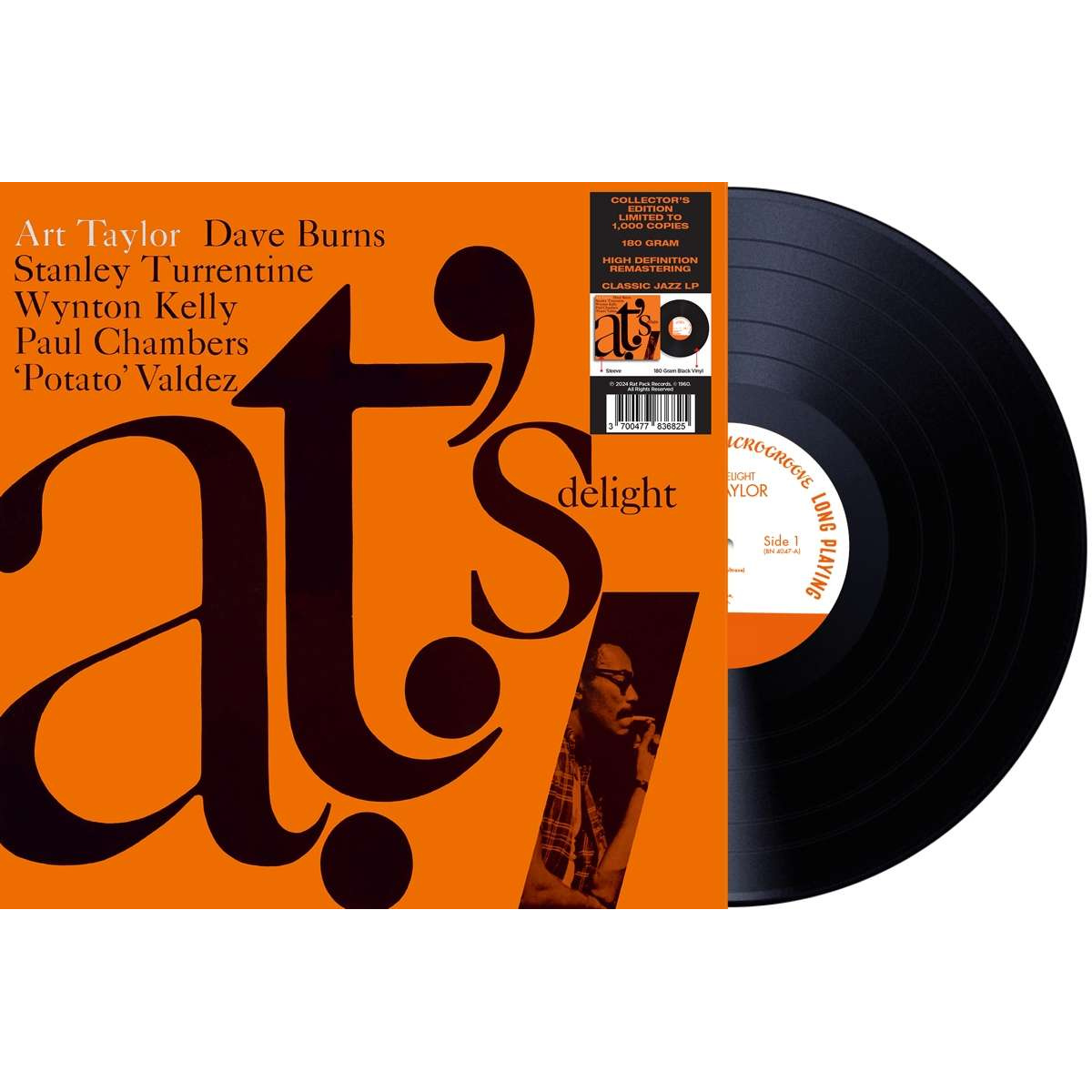 A.T.'S DELIGHT (LIMITED BLACK VINYL 180G)