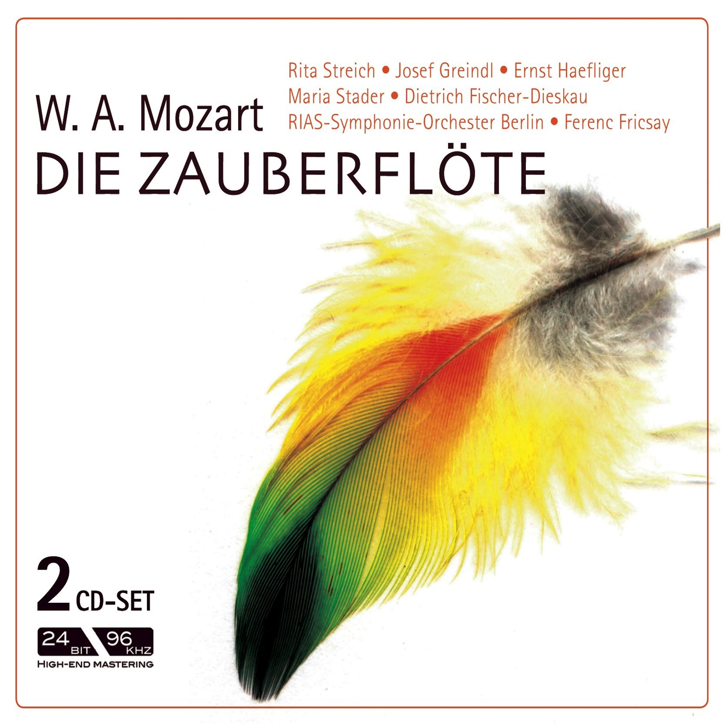 THE MAGIC FLUTE - A GERMAN OPERA IN TWO ACTS (RECORDED IN 1954)