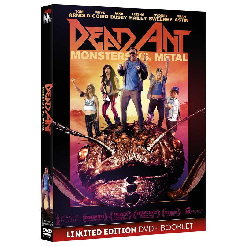DEAD ANT - MONSTERS VS. METAL (DVD+BOOKLET)