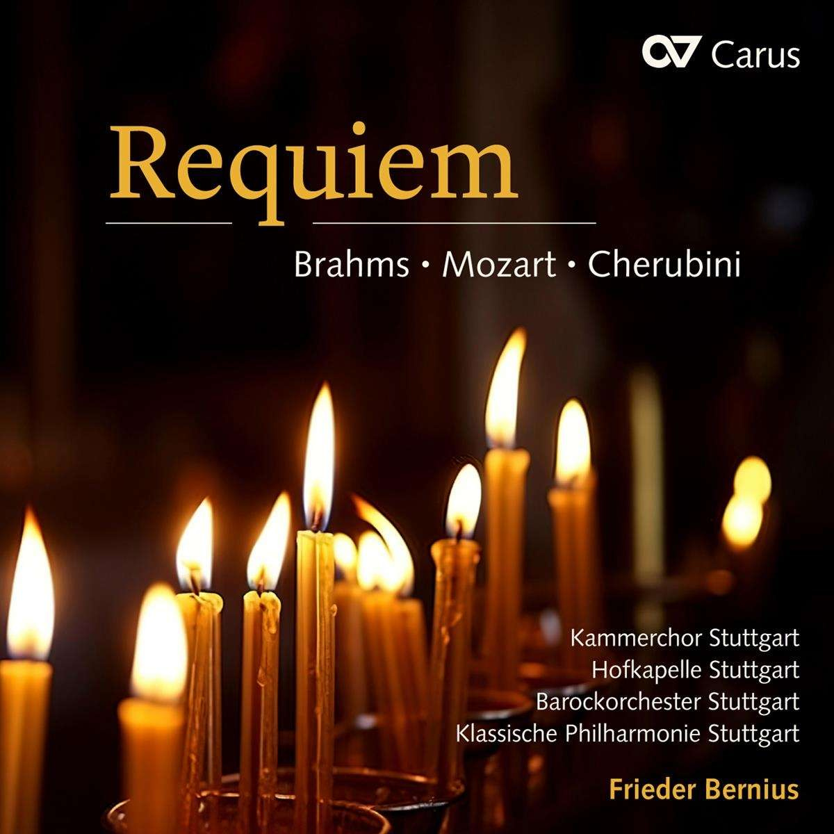 BRAHMS, MOZART, CHERUBINI: REQUIEM