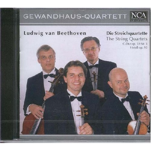 BEETHOVEN: STRING QUARTET OP.59 NR.3, OP.95