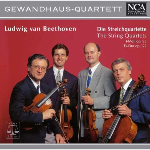 BEETHOVEN: STRING QUARTET OP.95, OP.127