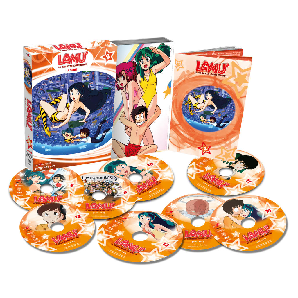 LAMU' - LA RAGAZZA DELLO SPAZIO - LA SERIE #02 (8 DVD)