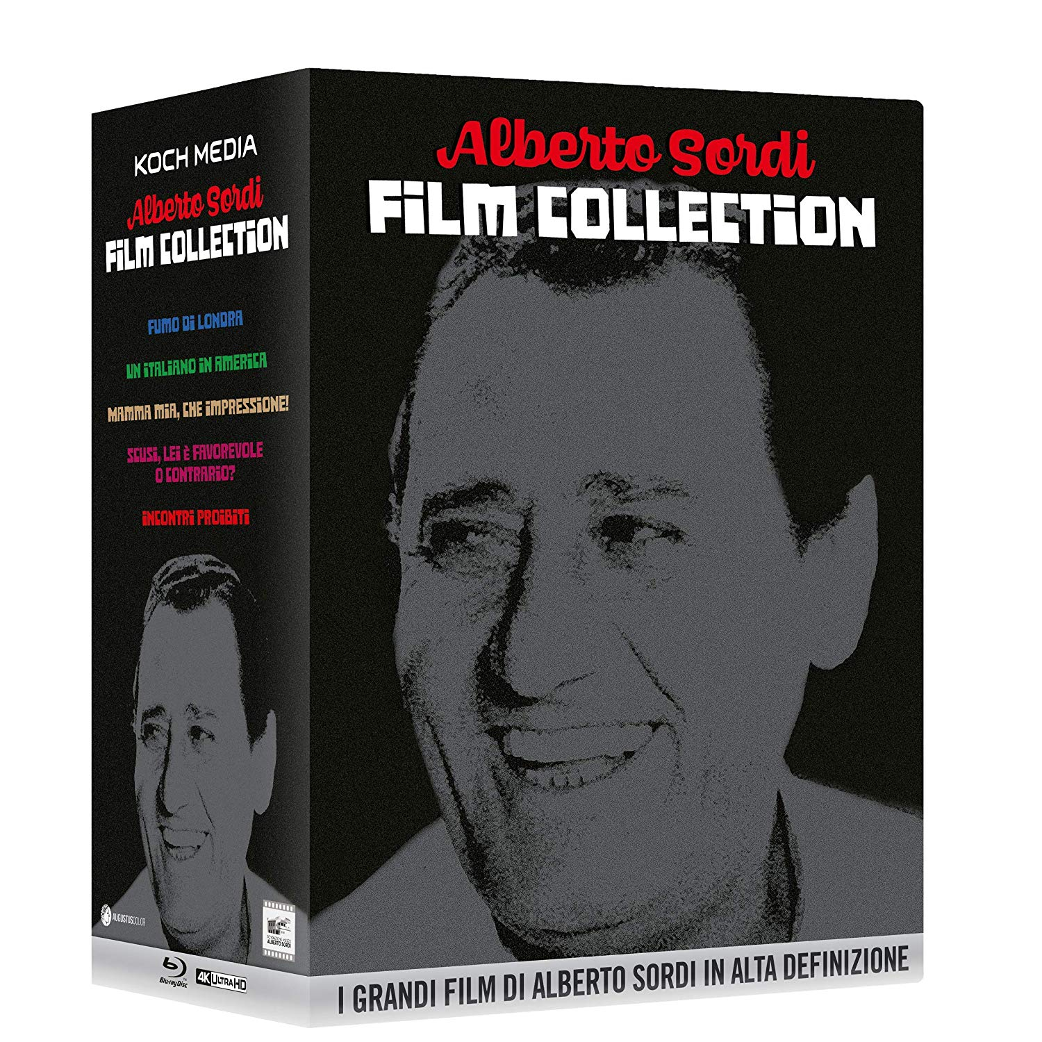 ALBERTO SORDI FILM COLLECTION (5 BLU-RAY 4K ULTRA HD+5 BLU-RAY)