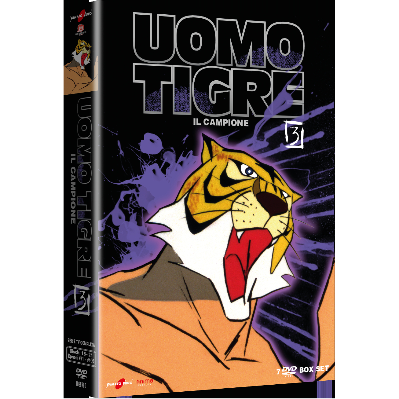 UOMO TIGRE (L') - IL CAMPIONE #03 (7 DVD)