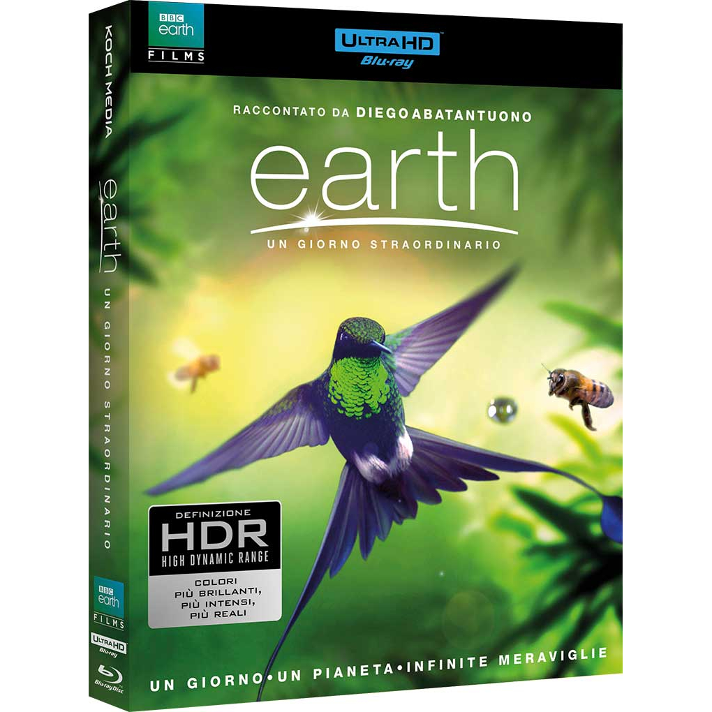 EARTH - UN GIORNO STRAORDINARIO (BLU-RAY 4K UHD+BLU-RAY)