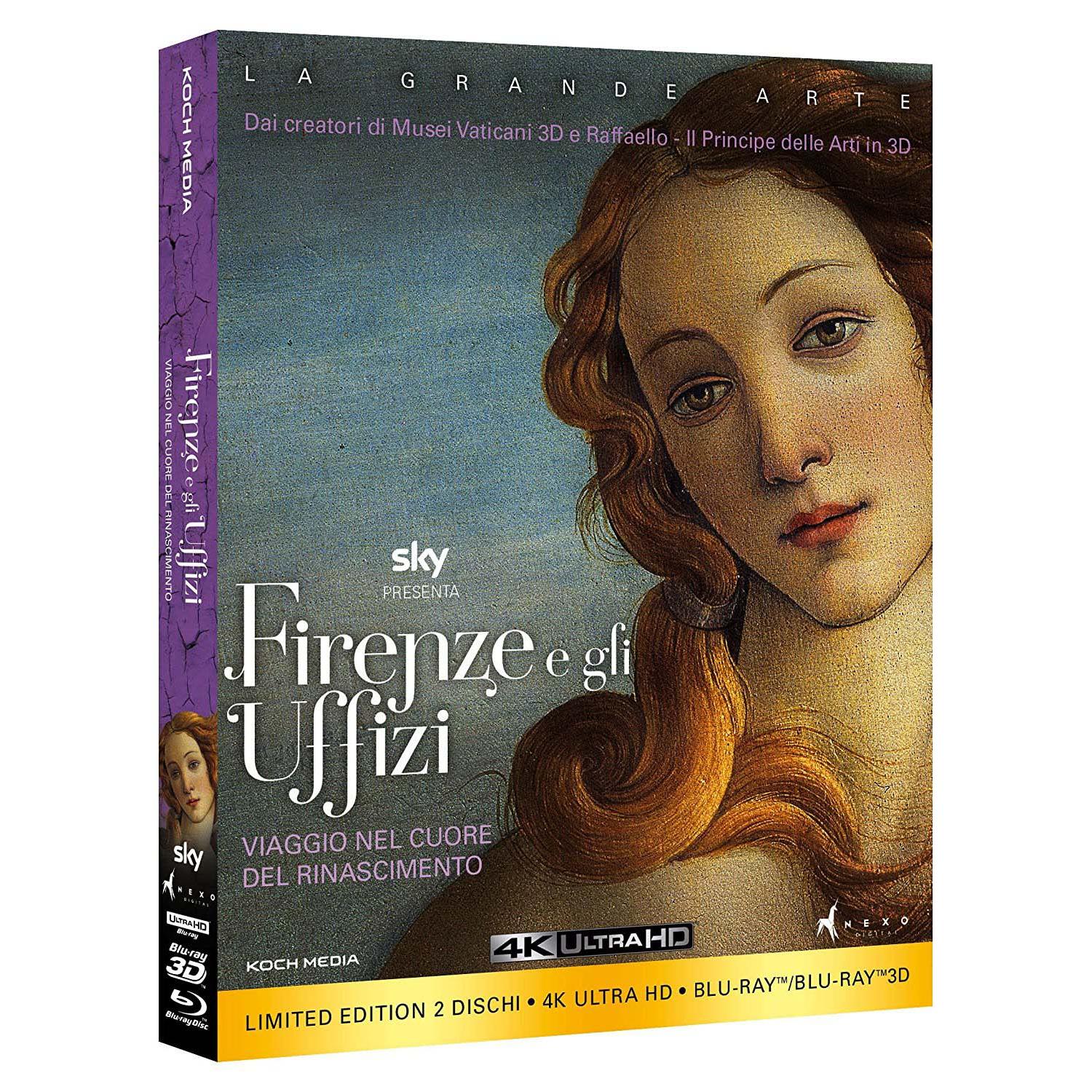 FIRENZE E GLI UFFIZI (4K UHD+BLU-RAY+BOOKLET)