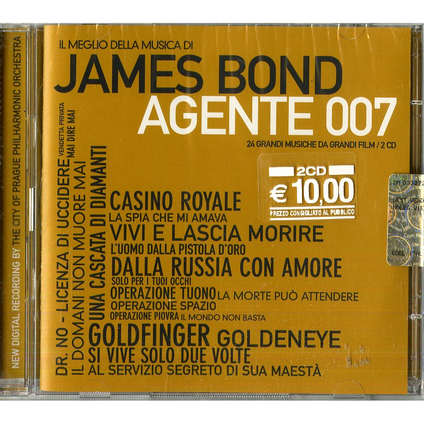 IL MEGLIO DELLA MUSICA DI JAMES BOND 007