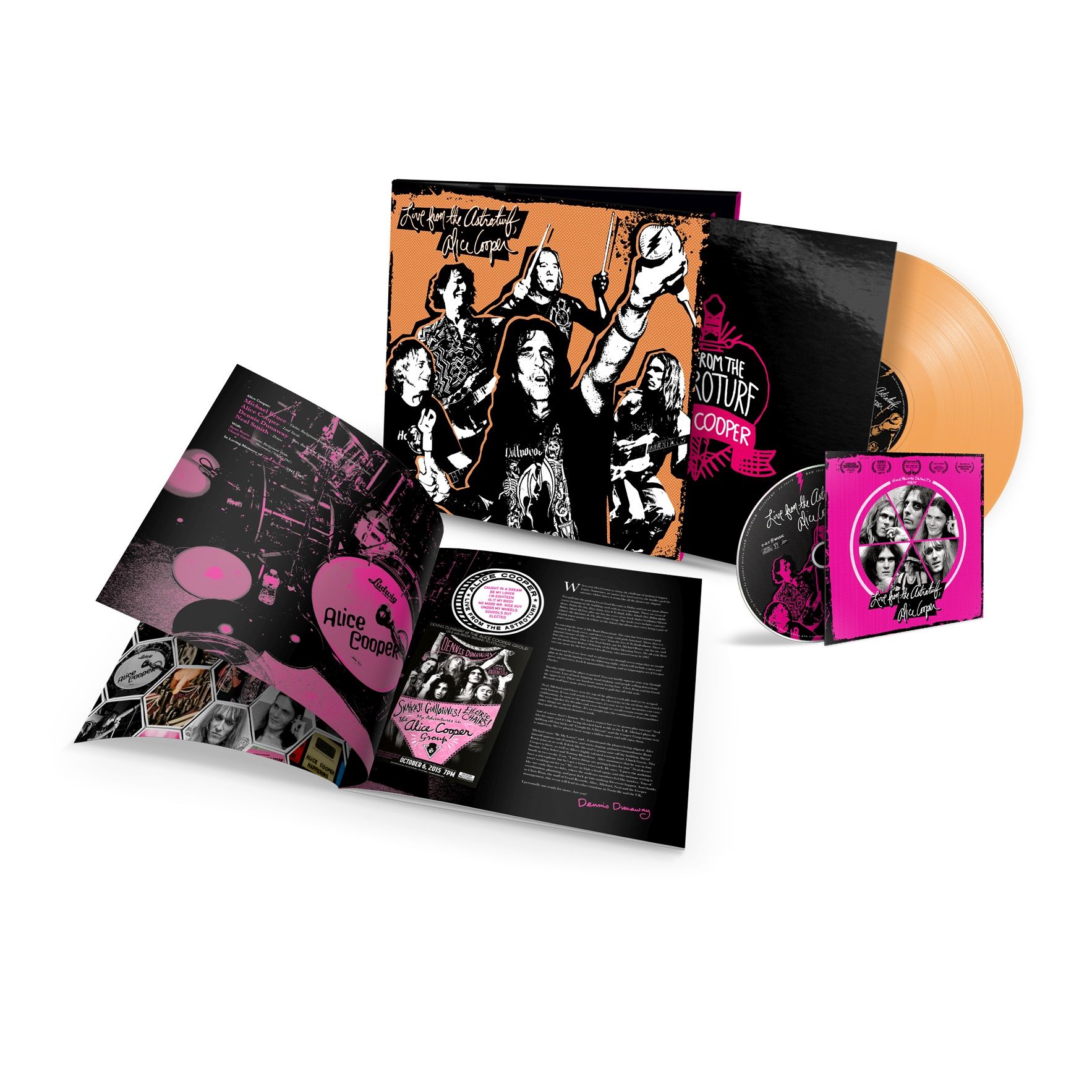 LIVE FROM THE ASTROTURF (LIMITED & NUMBERED APRICOT LP + DVD)