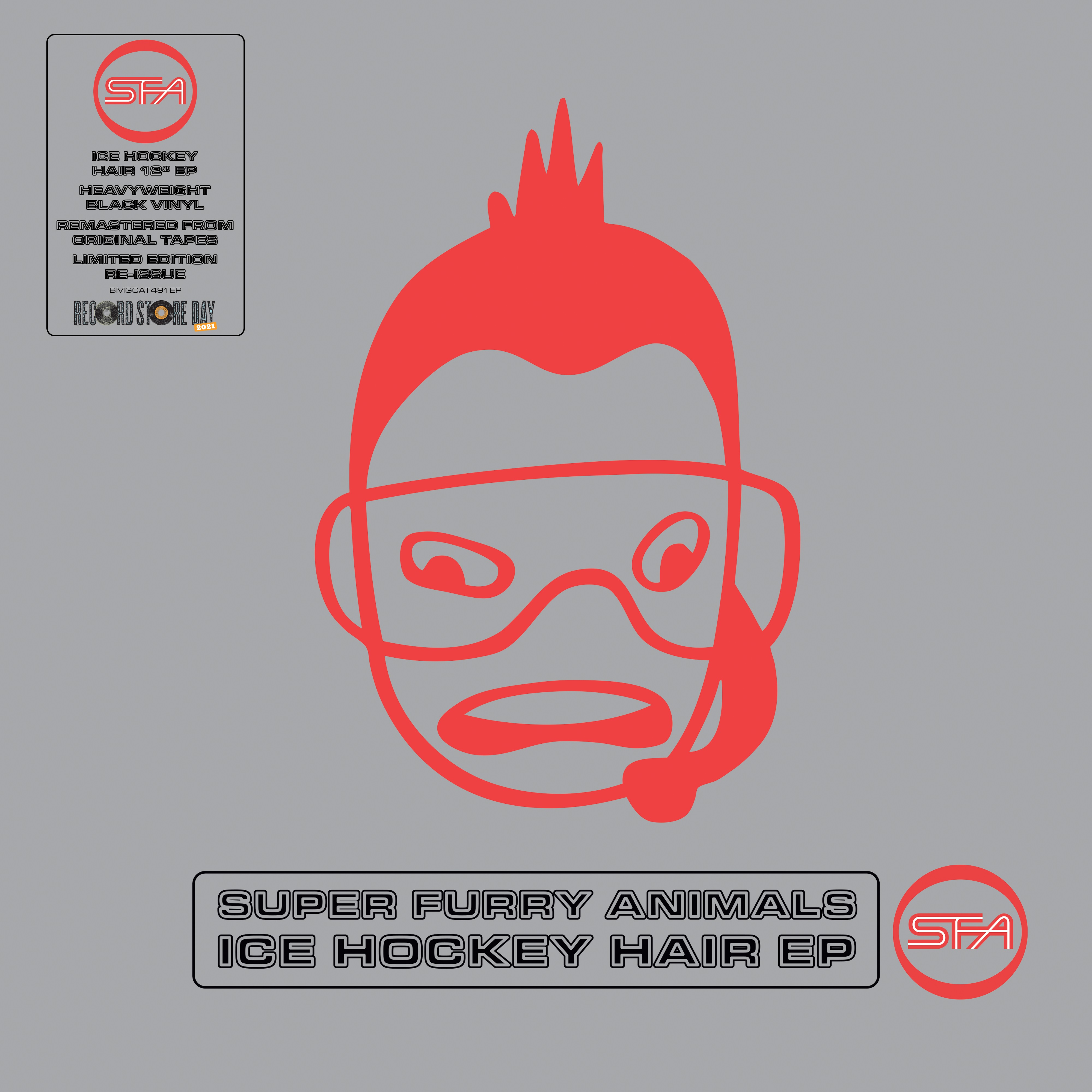 Super furry animals Ice hockey hair ep 12'' RSD 2021 NEW