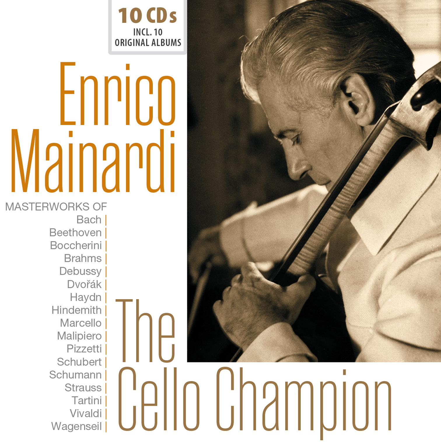 THE CELLO CHAMPION - ORIGINAL ALBUMS