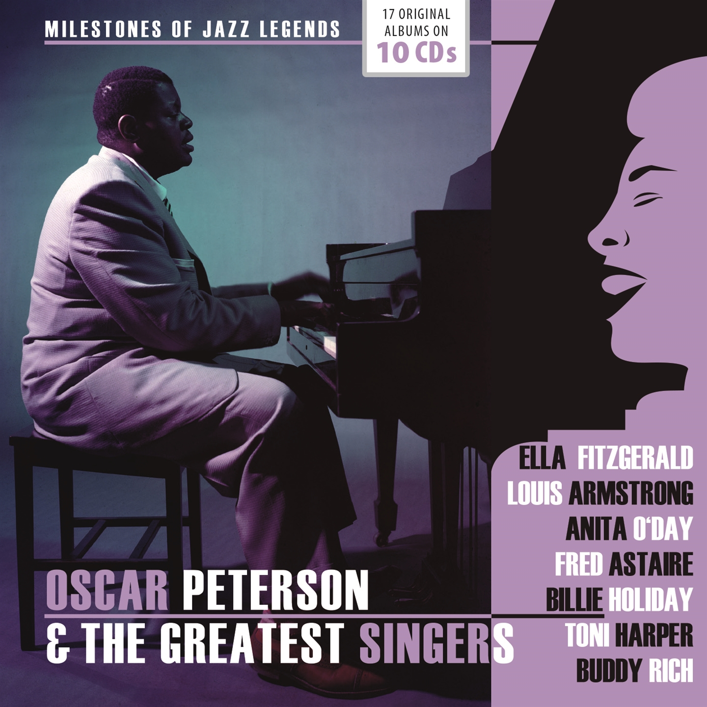 OSCAR PETERSON & THE GREATEST SINGERS - ORIGINAL ALBUMS