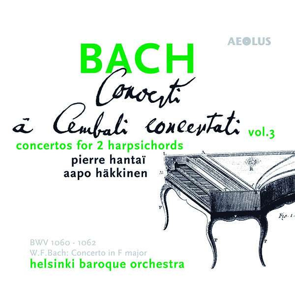 JOHANN SEBASTIAN BACH - CONCERTOS FOR 2 HARPSICHORDS