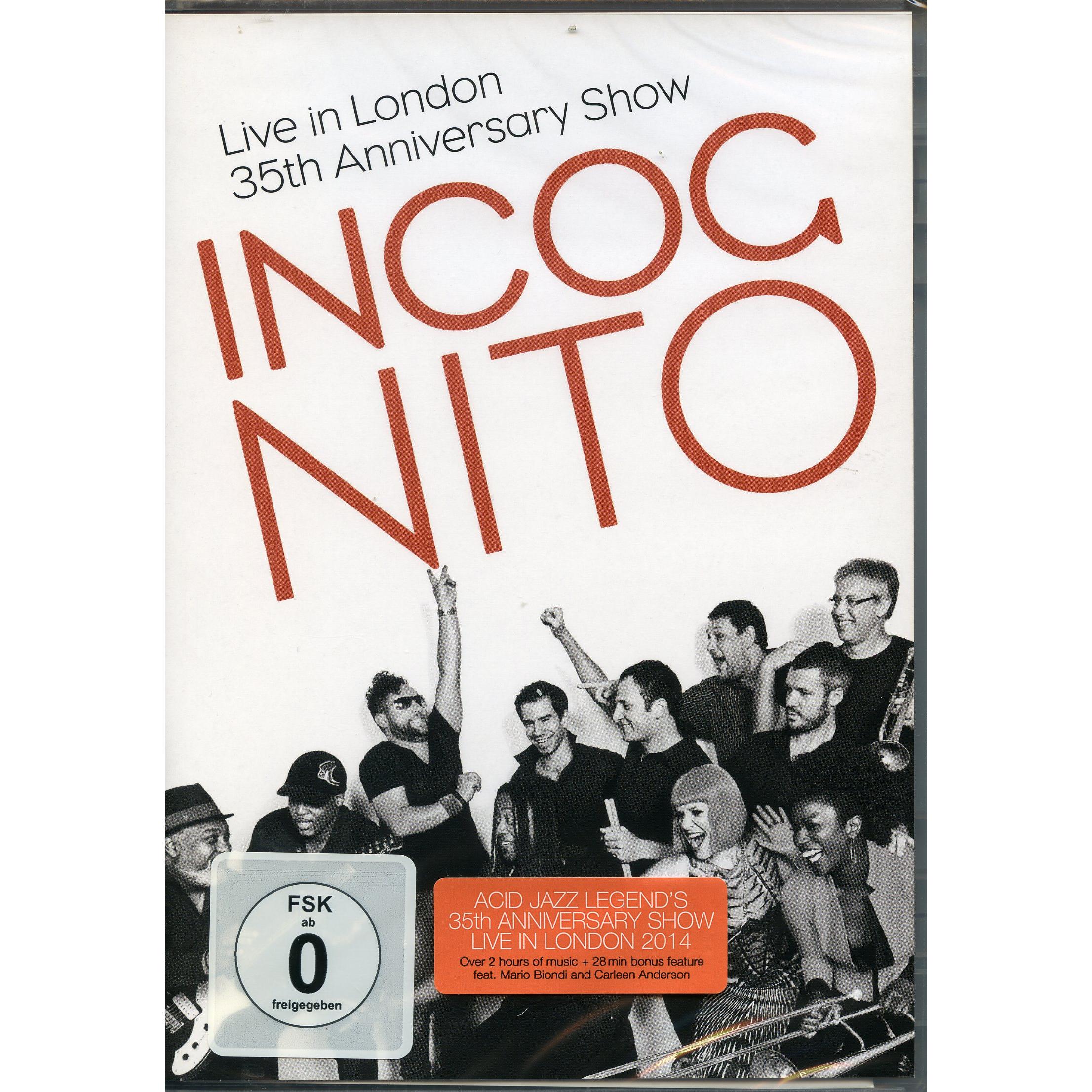 LIVE IN LONDON-35 ANNIVERSARY-DVD