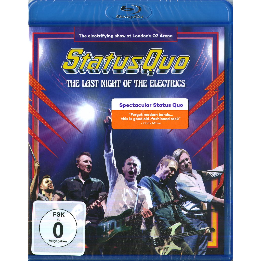 THE LAST NIGHT OF THE ELECTRICS BLURAY