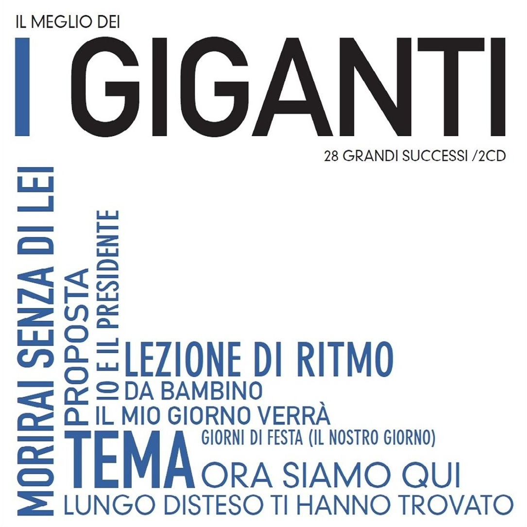 IL MEGLIO DE I GIGANTI