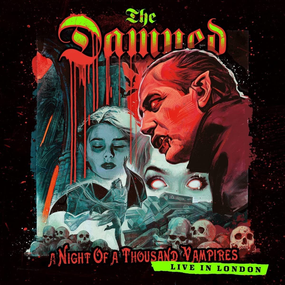 A NIGHT OF A THOUSAND VAMPIRES (RED TRANSPARENT VINYL)