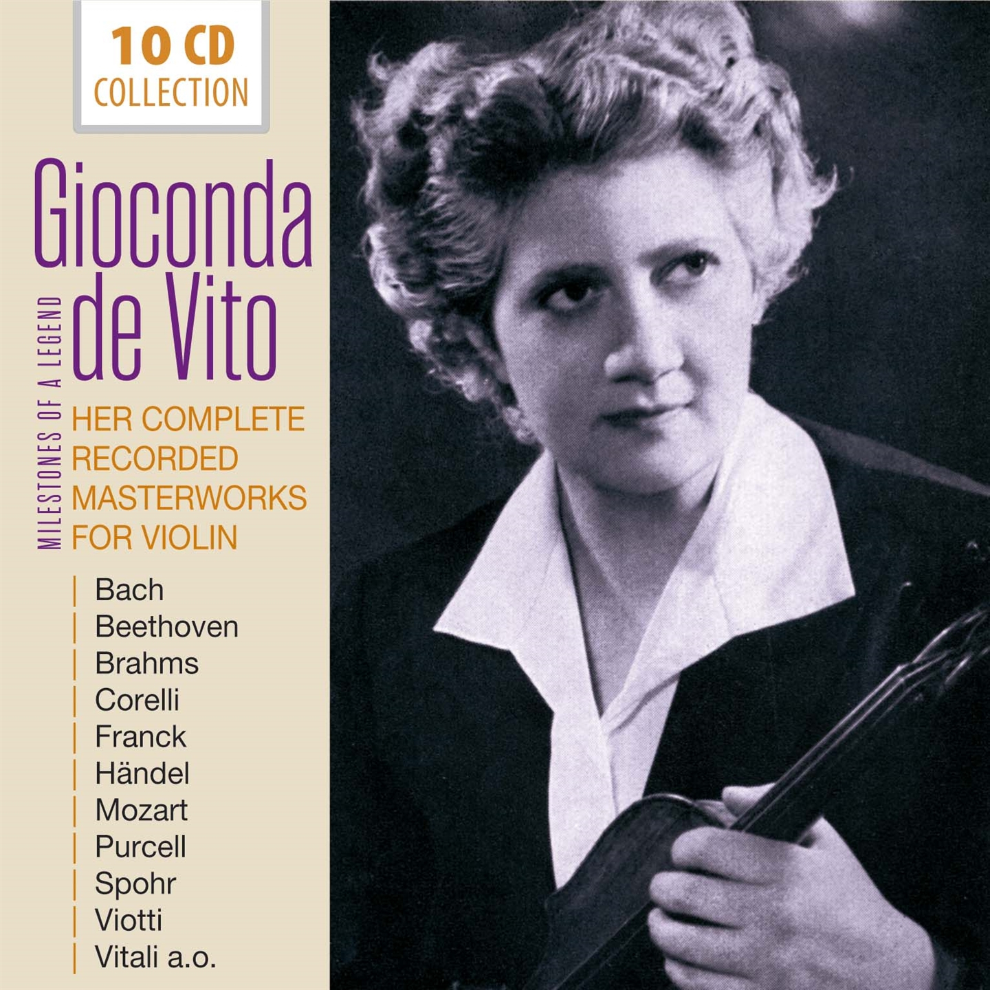 HER COMPLETE RECORDED MASTERWORKS FOR VIOLIN