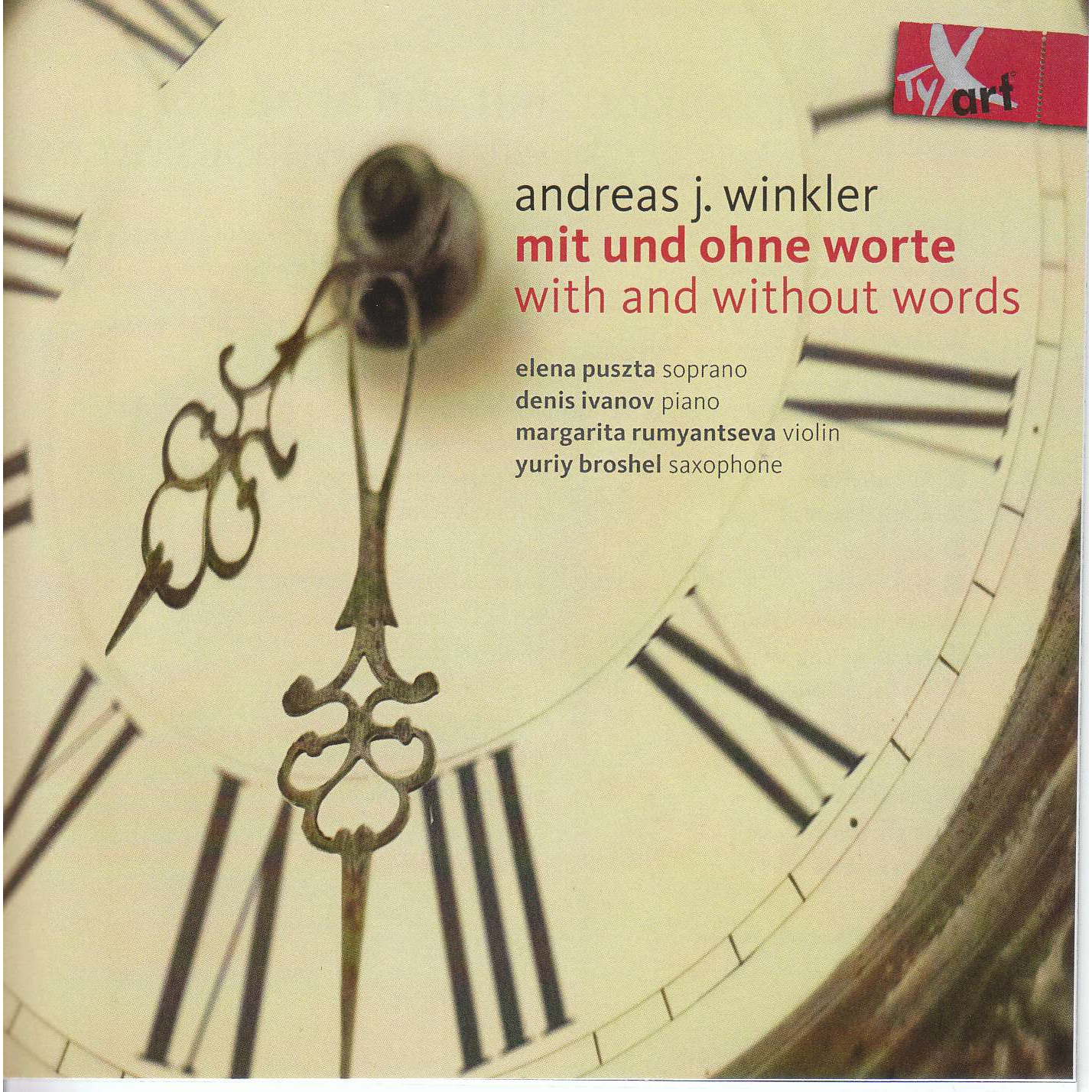 ANDREAS J. WINKLER: WITH AND WITHOUT WORDS