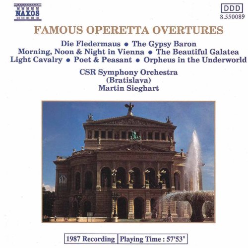 FAMOUS OPERETTA OVERTURES