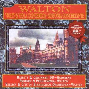 WALTON: VIOLIN & VIOLA CONCERTO