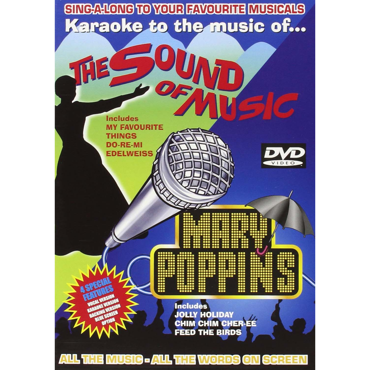 KARAOKE TO THE SOUND OF MUSIC & MARY POPPINS