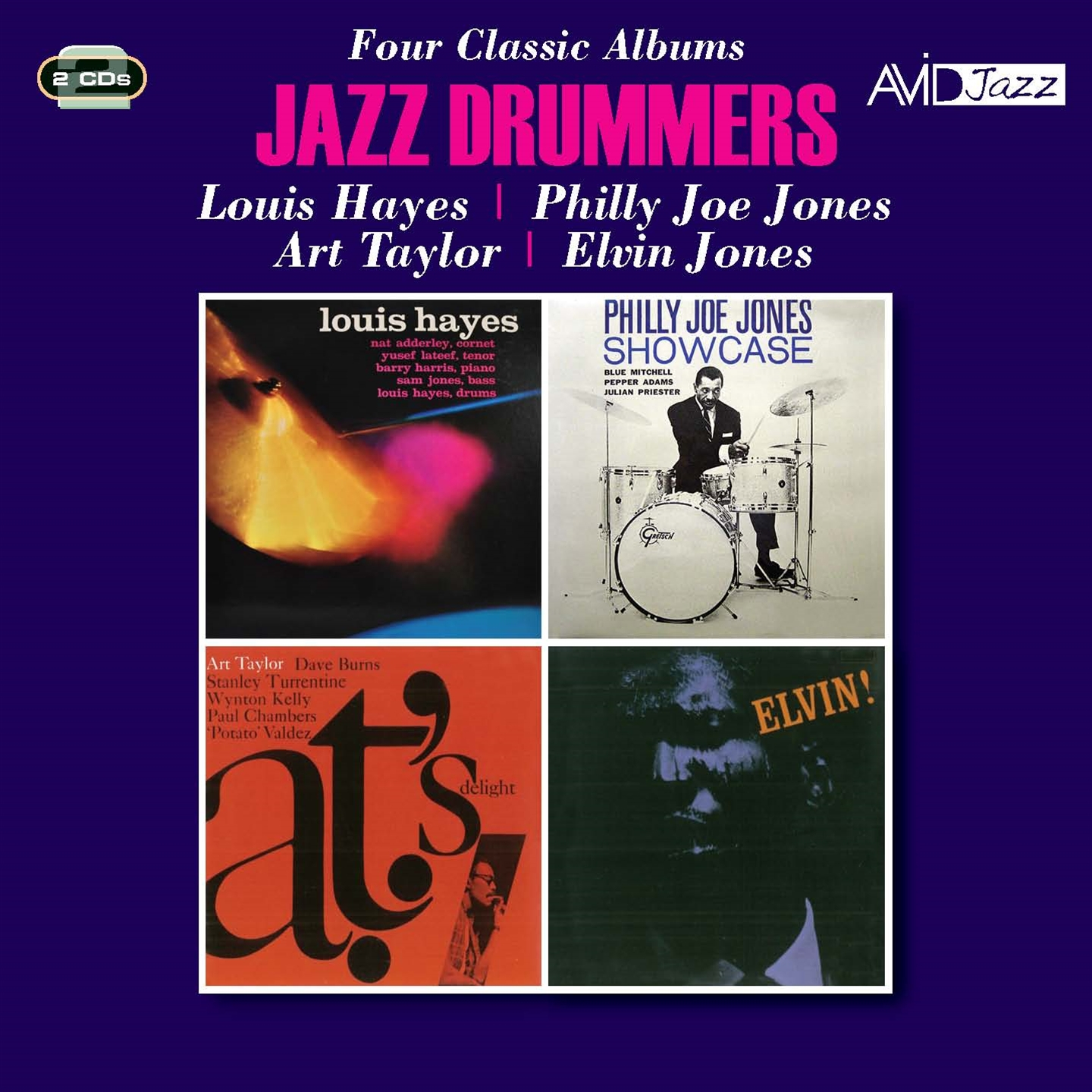 JAZZ DRUMMERS - FOUR CLASSIC ALBUMS