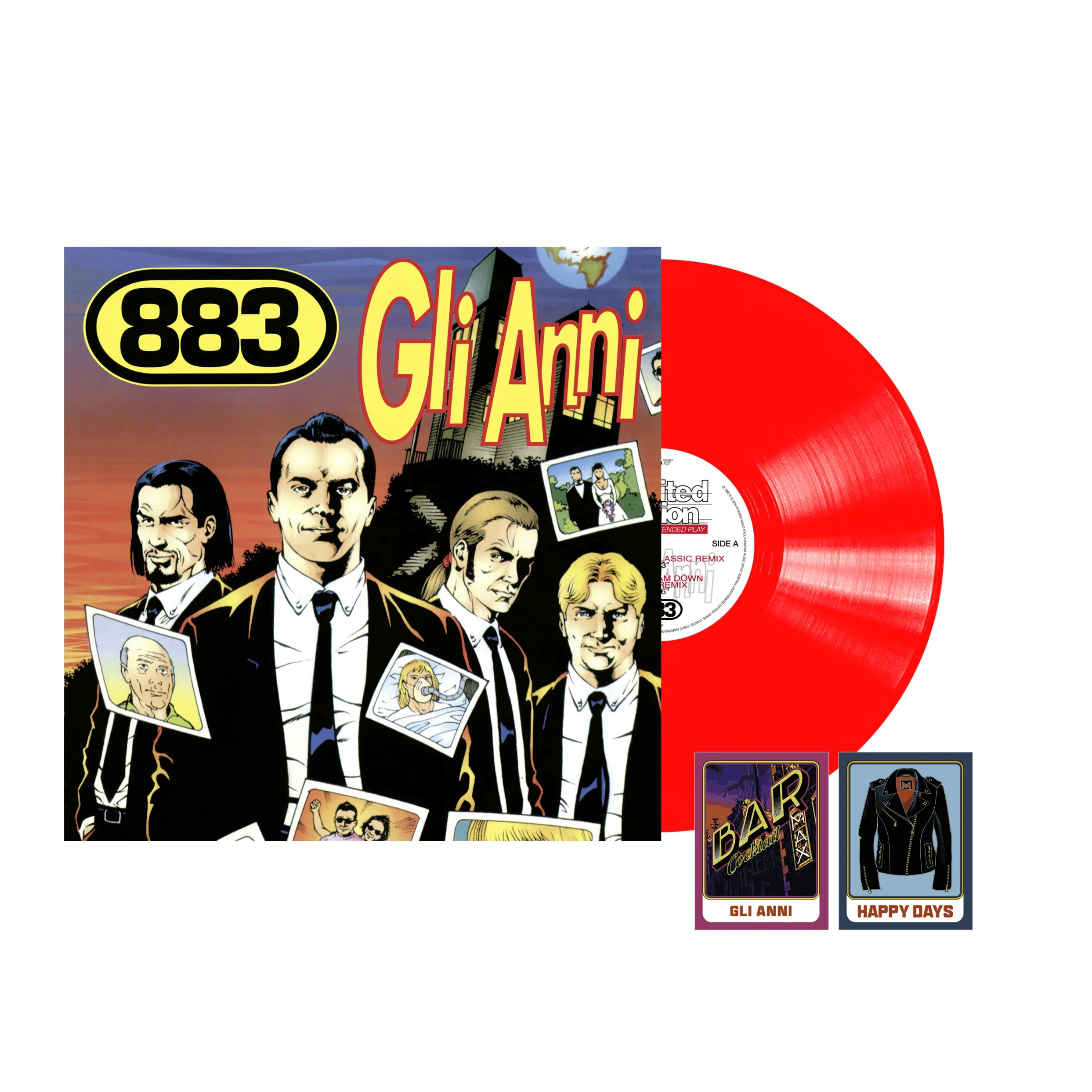 NELLA NOTTE (ORIGINAL VERSION 1993 - VINILE 180GR. GIALLO + 2 FIGURINE SPECIALI