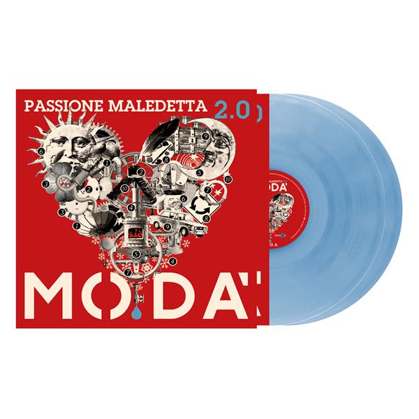 PASSIONE  MALEDETTA 2.0 - 2LP VINILE AZZURRO LTD.ED.