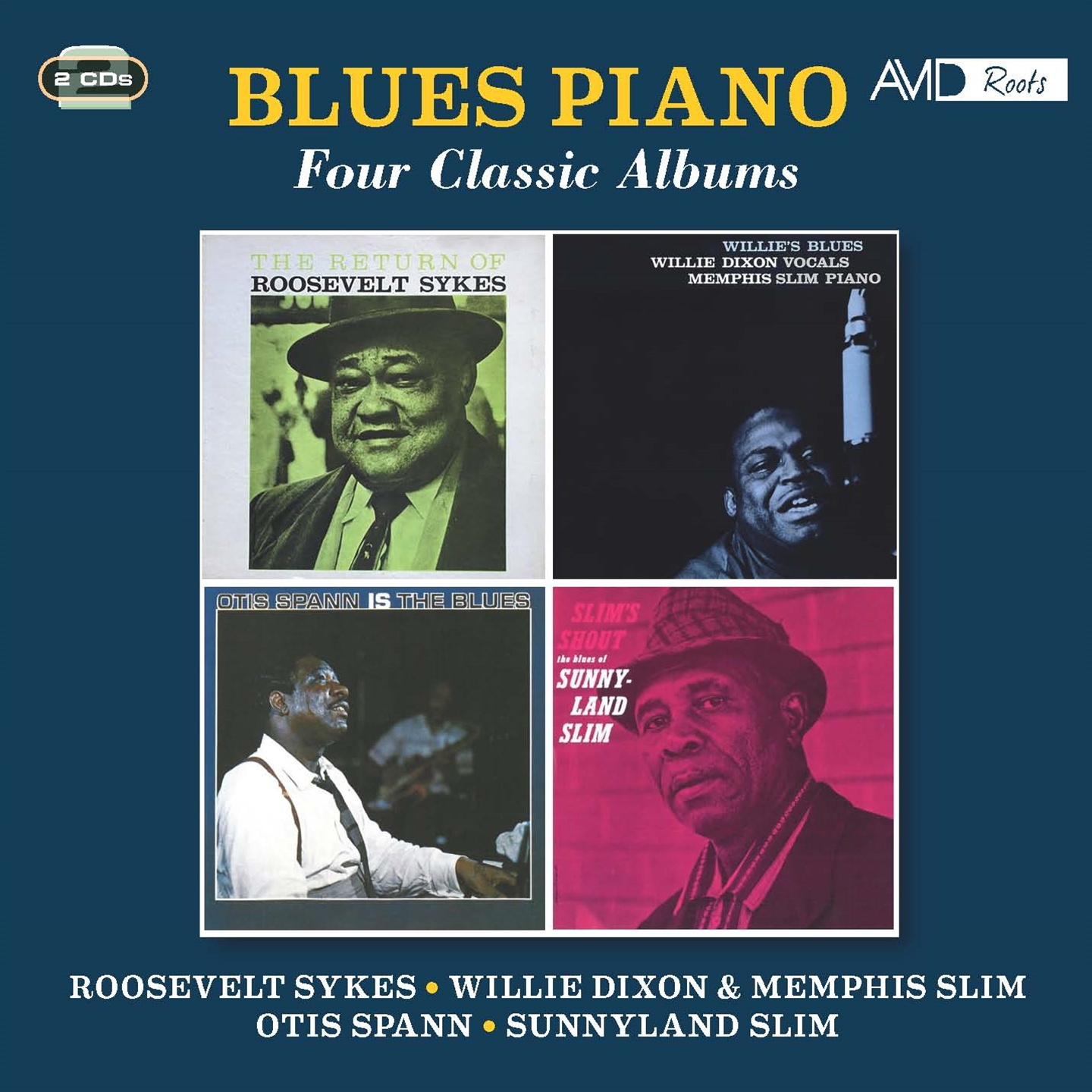 BLUES PIANO - FOUR CLASSIC ALBUMS