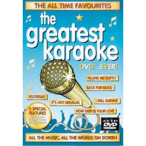 THE GREATEST KARAOKE DVD…EVER!