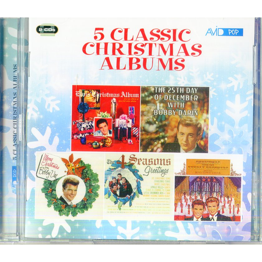 FIVE CLASSIC CHRISTMAS ALBUMS