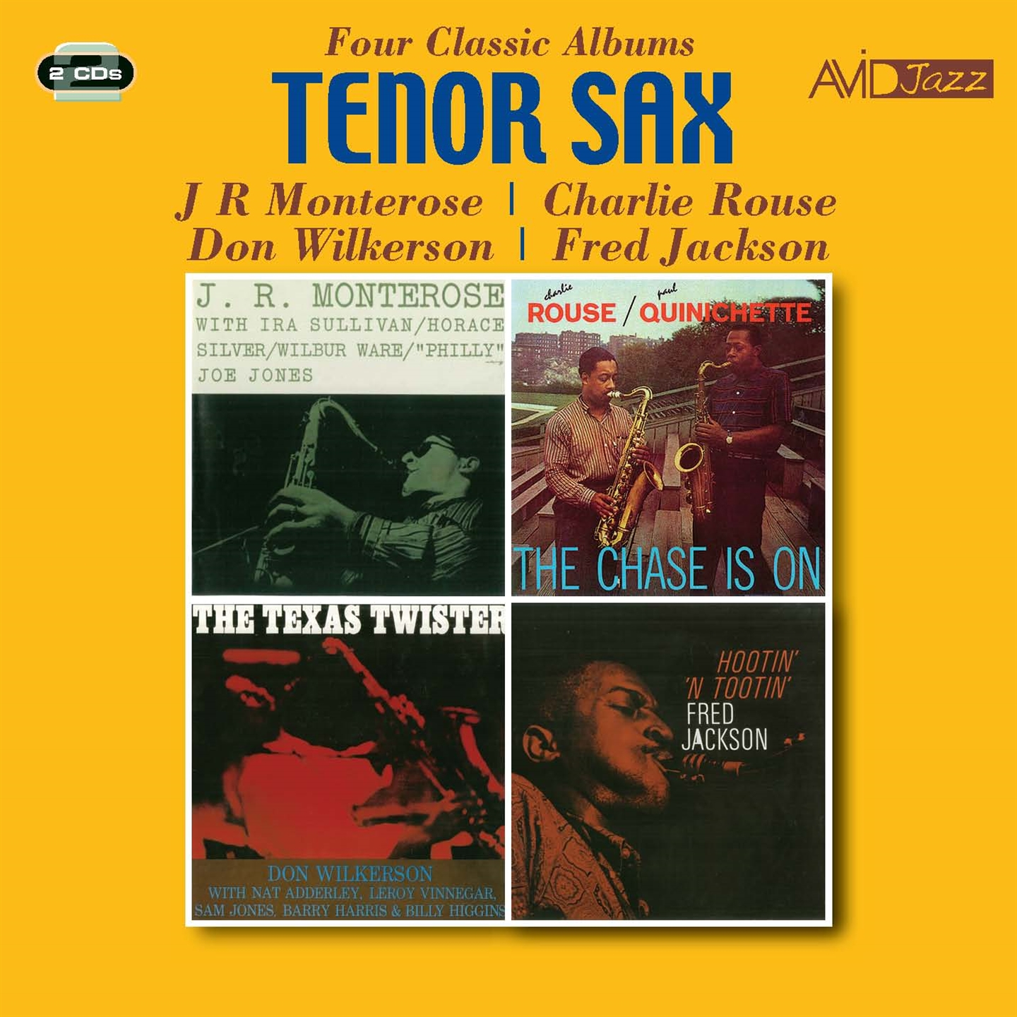 TENOR SAX - FOUR CLASSIC ALBUMS