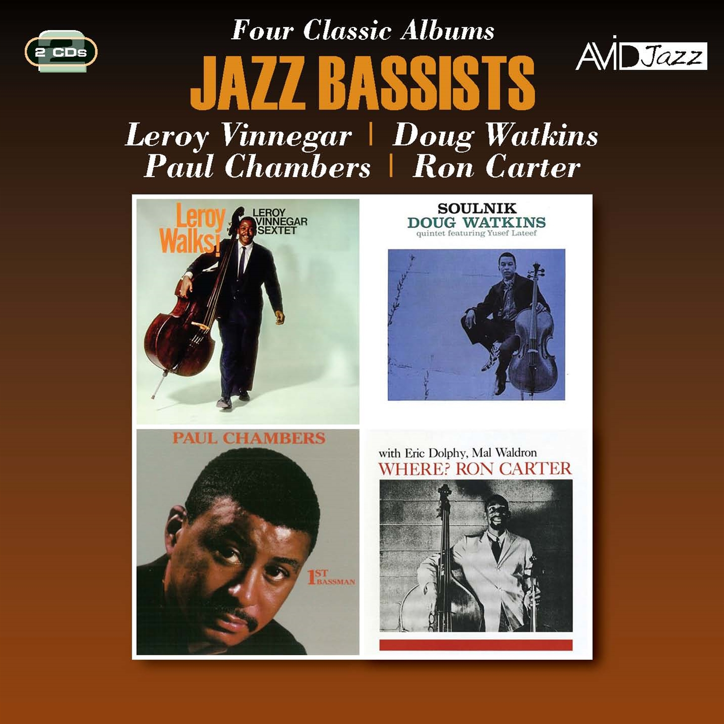 JAZZ BASSISTS - FOUR CLASSIC ALBUMS