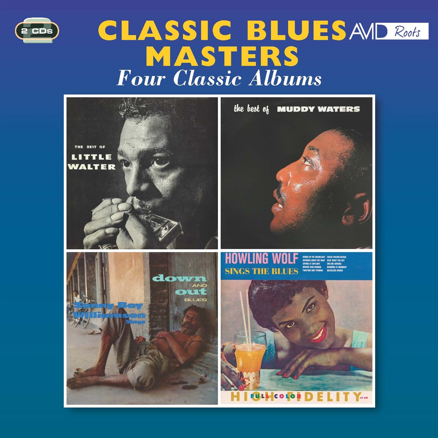 CLASSIC BLUES MASTERS - FOUR CLASSIC ALBUMS