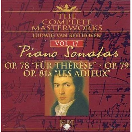 PIANO SONATAS OP. 78 / OP. 79 / OP. 81A