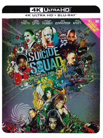 SUICIDE SQUAD (LTD STEELBOOK) (BLU-RAY 4K ULTRA HD+BLU-RAY)