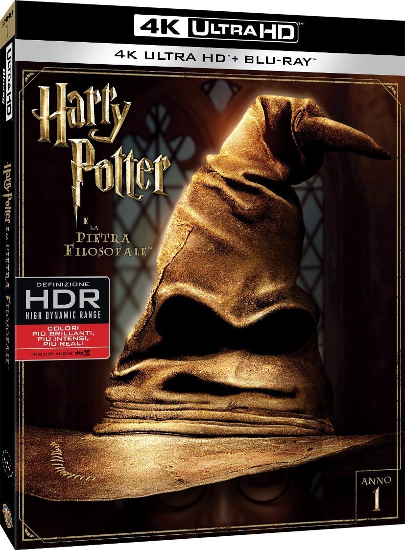 HARRY POTTER E LA PIETRA FILOSOFALE (4K ULTRA HD+BLU-RAY)