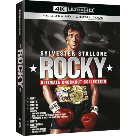 ROCKY ULTIMATE COLLECTION (STEELBOOK) (6 4K ULTRA HD + BLU-RAY)