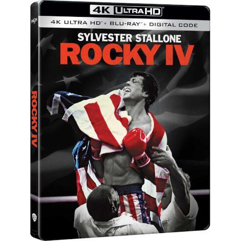 ROCKY IV (STEELBOOK) (4K ULTRA HD + BLU-RAY)