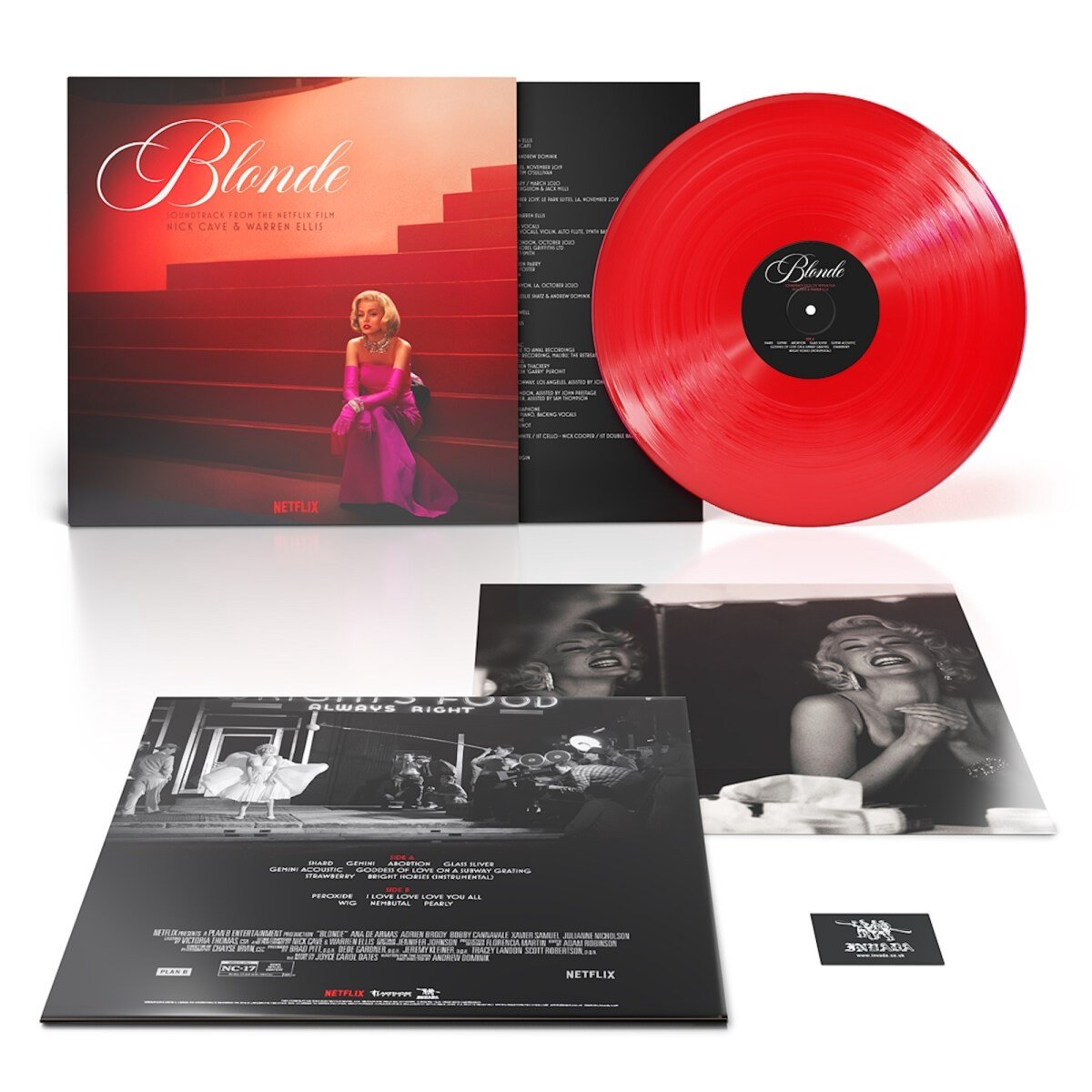 BLONDE (OST) RED  VINYL