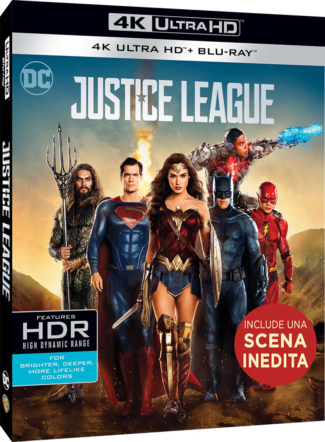 JUSTICE LEAGUE (4K ULTRA HD+BLU RAY)