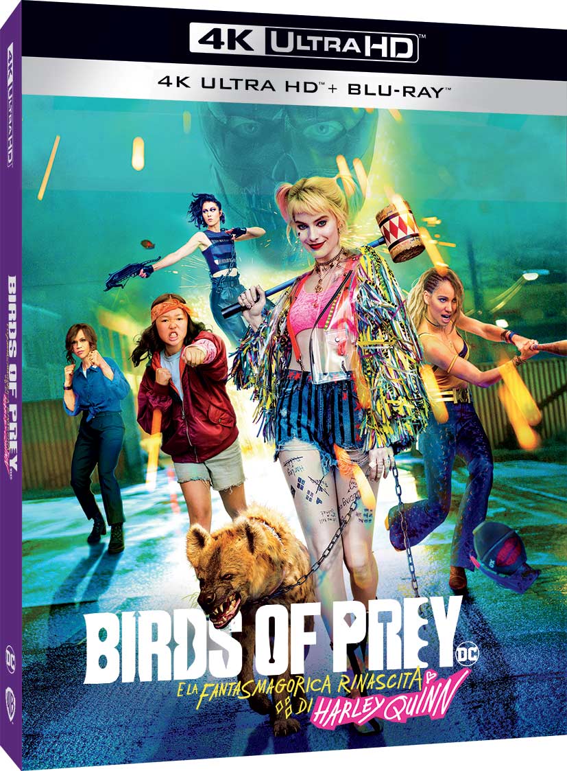 BIRDS OF PREY E LA FANTASMAGORICA RINASCITA DI HARLEY QUINN (BLU-RAY 4K+BLU-RAY