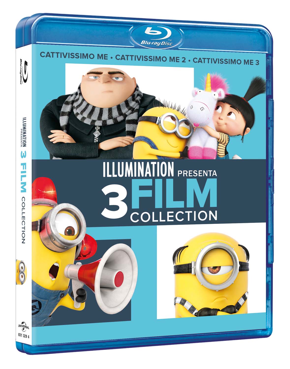 CATTIVISSIMO ME 3 MOVIES COLLECTION (3 BLU-RAY)