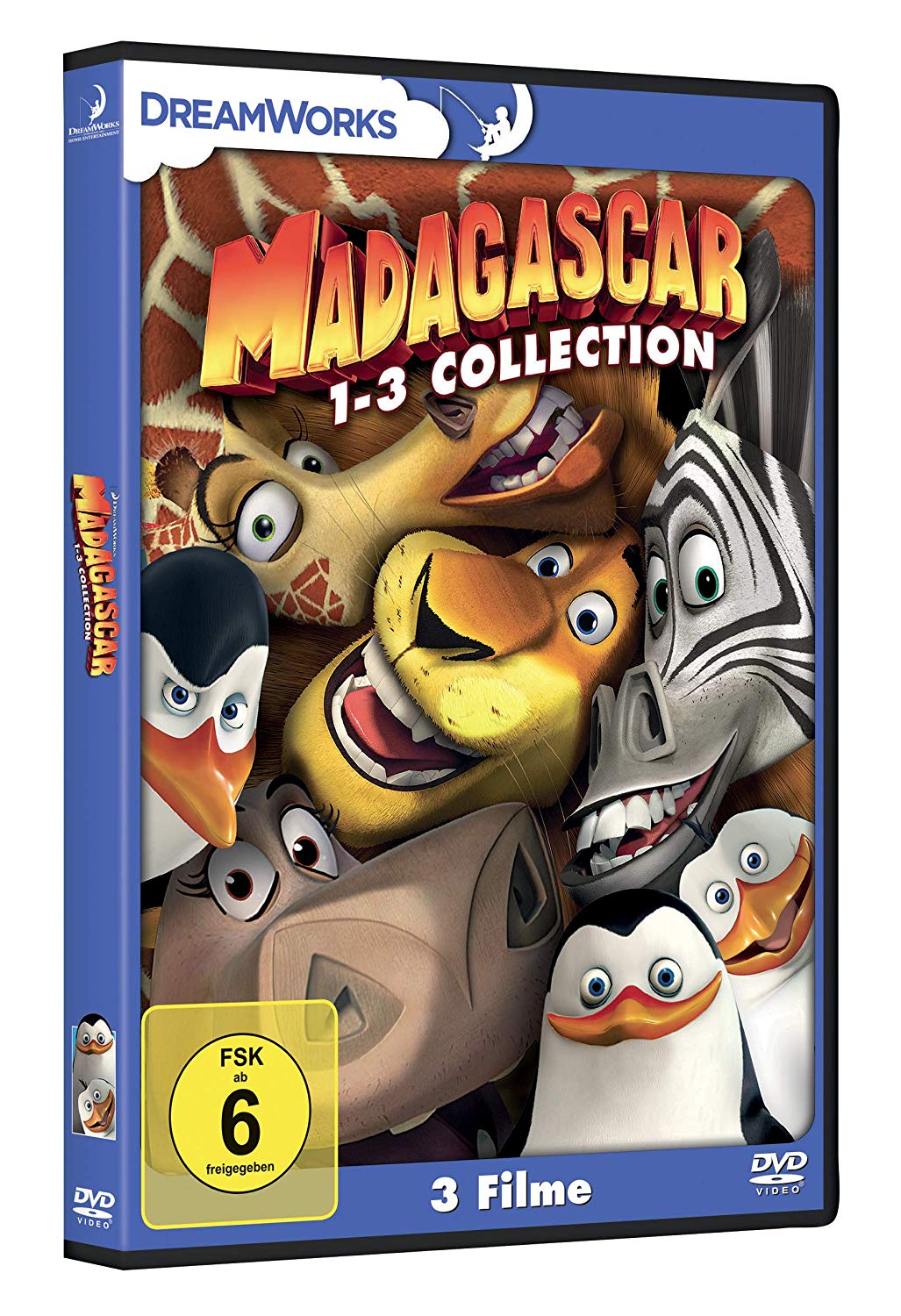MADAGASCAR 1-3 COLLECTION (3 DVD)