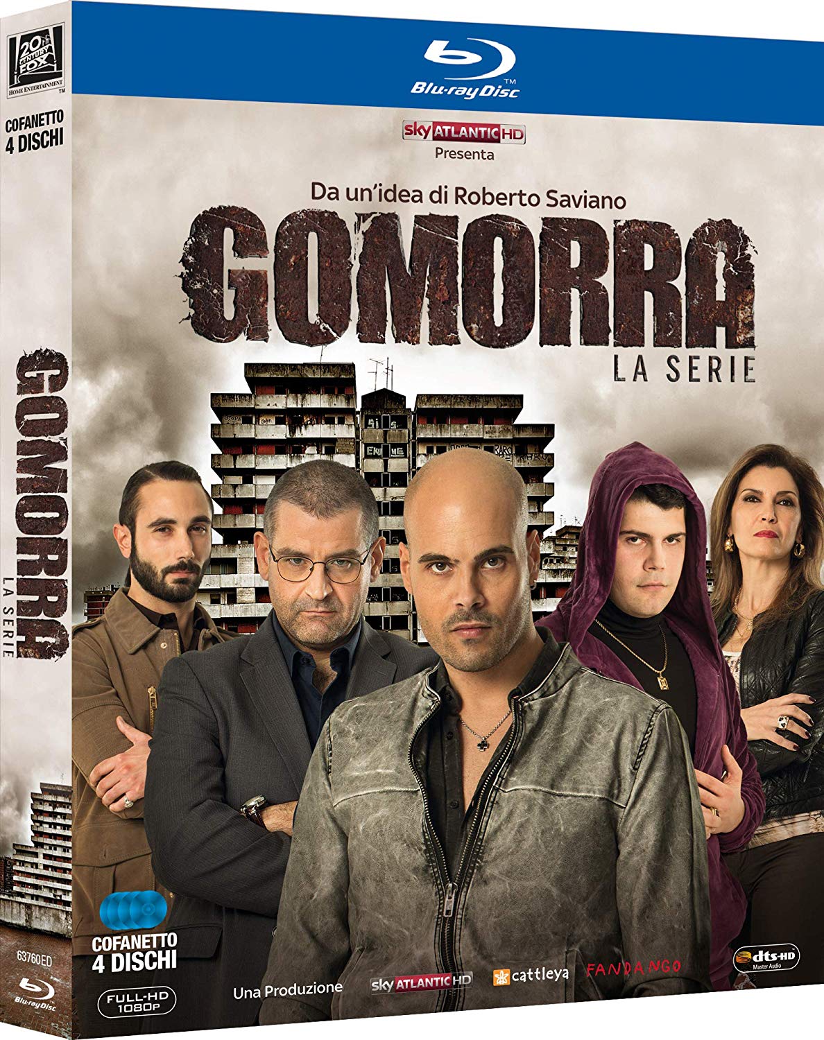 GOMORRA - STAGIONE 01 (4 BLU-RAY)