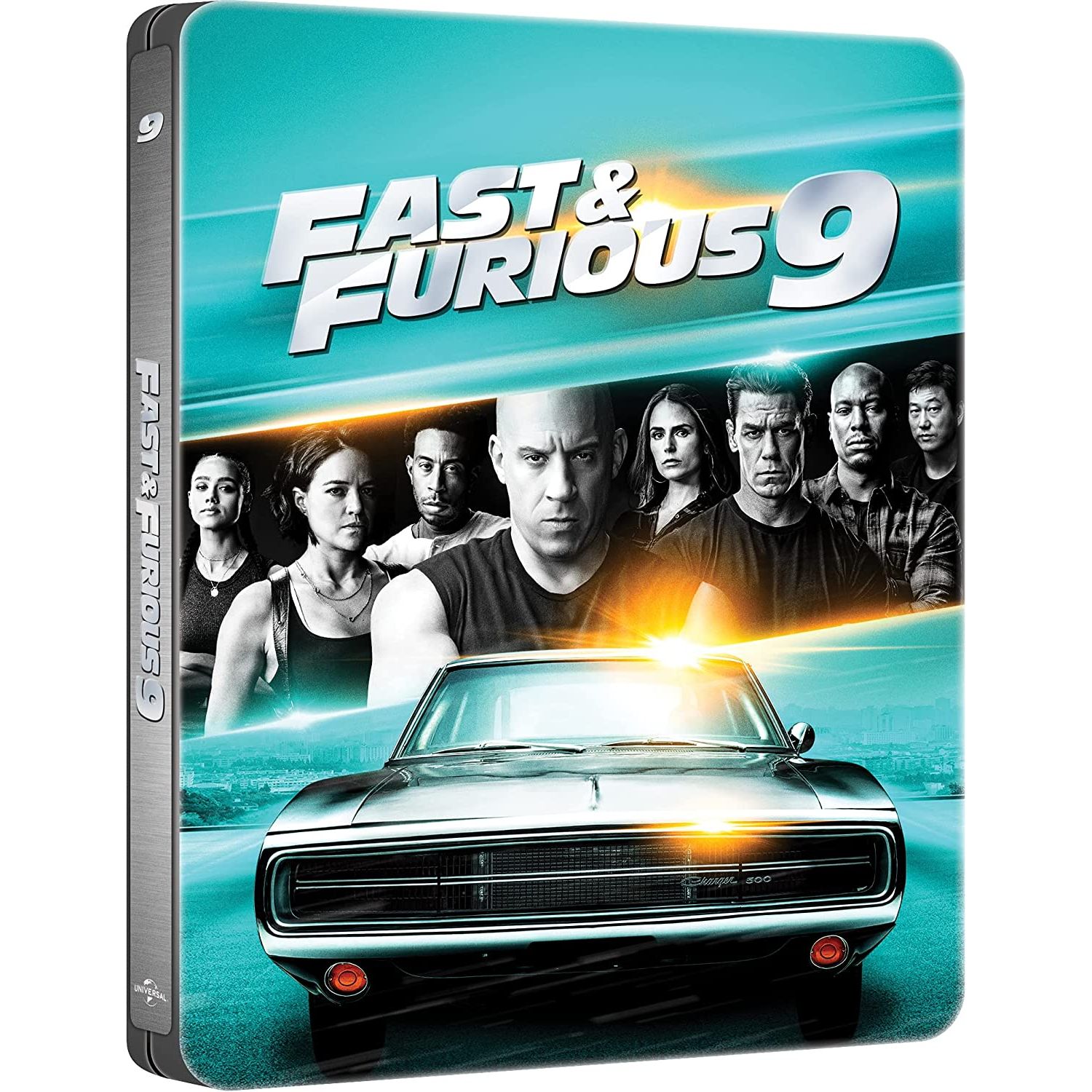 FAST AND FURIOUS 9 STEELBOOK (4K ULTRA HD + BLU-RAY)