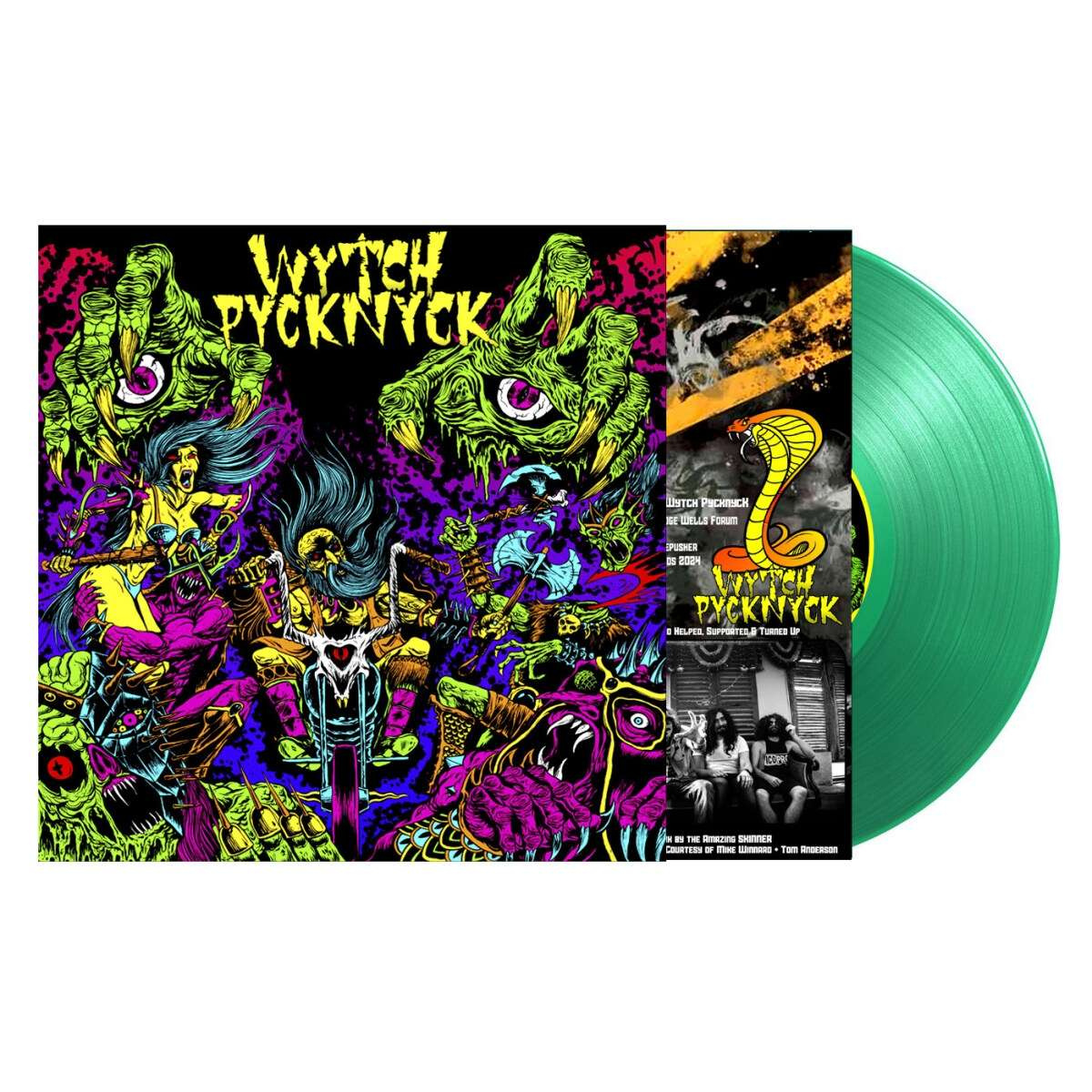 WYTCH PYCKNYCK - GREEN VINYL