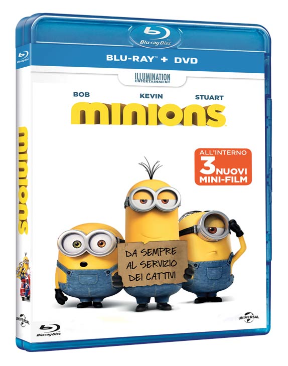 MINIONS (BLU-RAY+DVD)