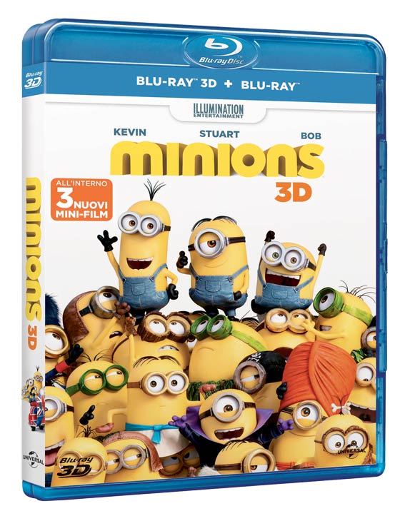 MINIONS (3D) (BLU-RAY+BLU-RAY 3D)